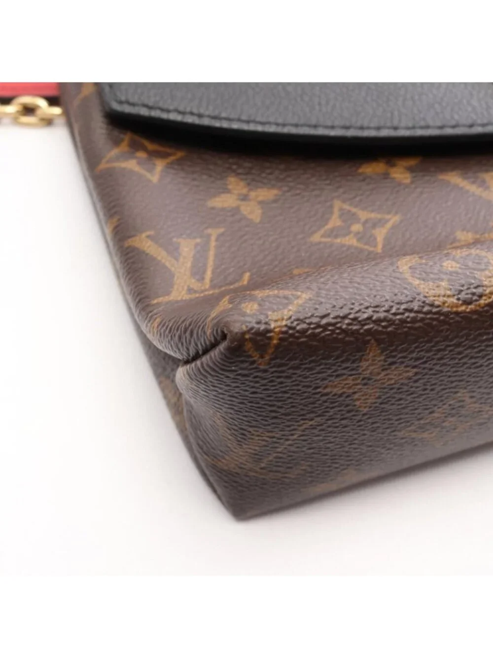 Louis Vuitton Shoulder Bag Sun Placido Monogram Noir Canvas Leather
